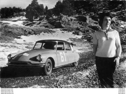 CITROEN ID 19  ET CLAUDINE VANSON CHAMPIONNE 1960 ET 1961 - Cars