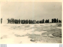 GLACIER DU RUITOR  1950  PHOTO ORIGINALE 8 X 6 CM - Lugares