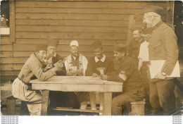 CARTE PHOTO GROUPE DE 5 PRISONNIERS MUSULMANDS - Guerre 1914-18