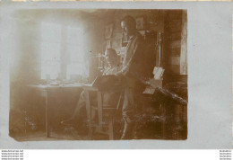 CARTE PHOTO SOLDATS ALLEMANDS  CHAMPAGNE 1915 - Guerre 1914-18