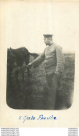 CARTE PHOTO SOLDAT ALLEMAND 1916 - Weltkrieg 1914-18