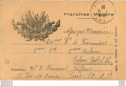 CARTE DE CORRESPONDANCE MILITAIRE 12/1939 SOLDAT MEURICE GEORGES 460em REGIMENT DE PIONNIERS 8em COMPAGNIE - Guerre De 1939-45