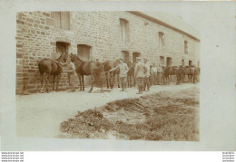 CARTE PHOTO SOLDATS ALLEMANDS - Weltkrieg 1914-18