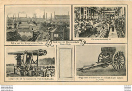 CARTE ALLEMANDE GRUSS AUS DER KANONENSTADT ESSEN RUHR 1923  USINE A CANONS - Matériel