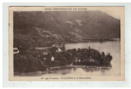 74 TALLOIRES #13285 LAC D ANNECY LE DEBARCADERE N°307 - Talloires