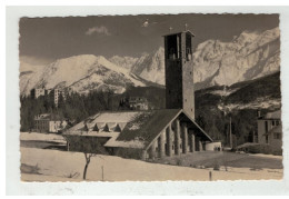 74 PLATEAU D ASSY #13225 EGLISE ET CHAINE DU MONT BLANC EDIT FUMEX CARTE PHOTO - Altri & Non Classificati