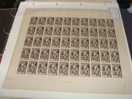 N° 790 En Feuille De 50 Timbres Entières Neuves - Fogli Completi