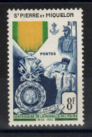 SPM - YV 347 N** MNH Luxe , Medaille Militaire , Cote 23 Euros - Unused Stamps