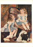 Art - Peinture - Pierre-Auguste Renoir - The Charpentier Children (détail) - Chiens - CPM - Carte Neuve - Voir Scans Rec - Malerei & Gemälde