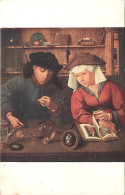 Art - Peinture - Quentin Metsys - Le Banquier Et Sa Femme - The Banker And His Wife - Der Bankier Und Seine Frau - CPM - - Schilderijen