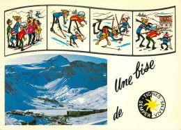 73 - Tignes - Multivues - Illustration Ski - CPM - Voir Scans Recto-Verso - Altri & Non Classificati