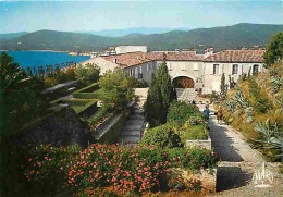 83 - Bormes Les Mimosas - Intérieur Du Fort De Bregançon - Fleurs - CPM - Voir Scans Recto-Verso - Bormes-les-Mimosas