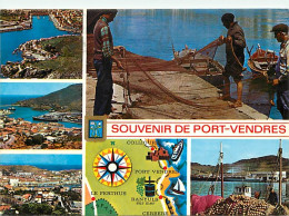 66 - Port Vendres - Multivues - Pecheurs - CPM - Voir Scans Recto-Verso - Port Vendres