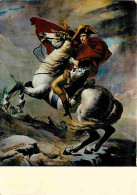 Art - Peinture - David - Bonaparte à Cheval Franchissant Le Grand Saint Bernard - CPM - Voir Scans Recto-Verso - Schilderijen