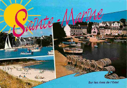 29 - Sainte Marine - Multivues - Bateaux - Plages - Tonneaux - Voir Scans Recto Verso  - Combrit Ste-Marine