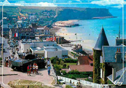 14 - Arromanches - Port Winston - Vue Générale - Au Premier Plan Char Scherman Et Le Musée Du Débarquement Du 6 Juin 194 - Arromanches