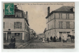 28 BU RUE DES FRANCS BOURGEOIS PRISE DE LA RUE DE LA REPUBLIQUE CAFE - Andere & Zonder Classificatie