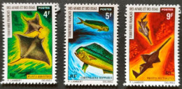 AFARS ET ISSAS / YT 372 - 374 / RAIE MANTA - CORYPHENE - POISSON SCIE / NEUFS * / MH - Poissons