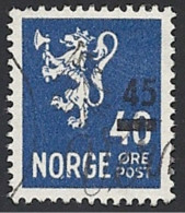 Norwegen, 1949, Mi.-Nr. 347, Gestempelt - Gebraucht