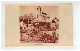 46 SAINT CIRCQ LAPOPIE PAR HENRI MARTIN N°7631 - Saint-Cirq-Lapopie