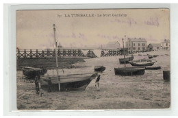 44 LA TURBALLE LE PORT GARLAHY N°371 EDIT J. B. REPARATION DU BATEAU A MAREE BASSE - La Turballe