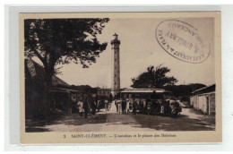 17 ILE DE RE SAINT CLEMENT AUTOBUS ET PHARE DES BALEINES + CACHET RESTAURANT RONCENAY SABLANCEAUX N°2 - Ile De Ré