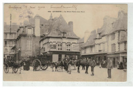 29 QUIMPER #15763 LA PLACE TERRE AUX DUCS N°832 ATTEALGE DE BOIS ATTELLAGE ANE - Quimper