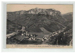 12 AUBRAC PANORAMA DU ROZIER ET LES ROCHERS DU CAUSSE MEJEAN - Otros & Sin Clasificación