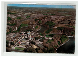 23 CROZANT MVUE PANORAMIQUE AERIENNE SUR VALLEE DE LA CREUSE N°1506 - Crozant