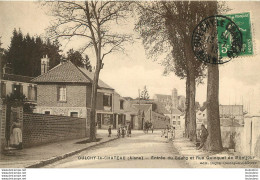 OULCHY LE CHATEAU ENTREE DU BOURG ET RUE QUINQUET  DE MONTJOUR - Autres & Non Classés