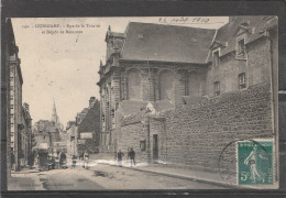 22 - GUINGAMP - Rue De La Trinité Et Dépôt De Remonte - Guingamp