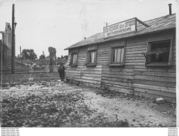 FOYER RESTAURANT DES OFFICIERS UNION FRANCO-AMERICAINE WW1 PHOTO ORIGINALE 18 X 13 CM - War, Military