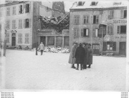 COMMUNE APRES BOMBARDEMENT  PREMIERE GUERRE MONDIALE WW1 PHOTO ORIGINALE 18 X 13 CM - War, Military