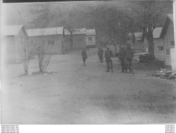 CAMP AMERICAIN LES BARAQUEMENTS DE L'HOPITAL WW1 PHOTO 18X13CM - War, Military