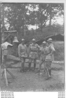 ARTILLEURS EN CAMPAGNE  WW1 PHOTO ORIGINALE 18 X 13 CM - Krieg, Militär