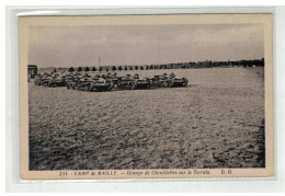 10 MAILLY CAMP TANK CHAR BLINDE GROUPE DE CHENILLETTES SUR LE TERRAIN - Mailly-le-Camp