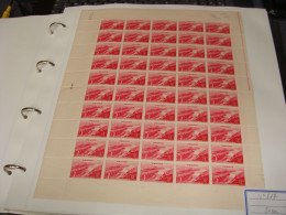 N° 817 En Feuille De 50 Timbres Entières Neuves - Hojas Completas