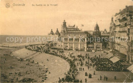 73341981 Ostende Oostende De Zeedijk En De Kursaal La Digue Et Le Kursaal Plage  - Oostende