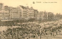 73341955 Ostende Oostende La Plage Et Les Grands Hotels  - Oostende