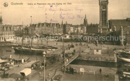 73341923 Oostende Ostende Statie Ingang Der Stad Station Centrale Entrée De La V - Other & Unclassified