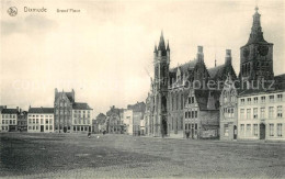 73341900 Dixmude Grande Place Marktplatz Dixmude - Autres & Non Classés