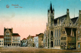 73341899 Dixmude Grande Place Marktplatz Dixmude - Autres & Non Classés