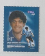 ARGENTINE ARGENTINA MNH** 2002 MARADONA FOOTBALL FUSSBALL SOCCER CALCIO VOETBAL FUTBOL FUTEBOL FOOT FOTBAL - Unused Stamps
