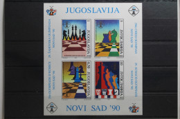 Jugoslawien Block 39 Mit 2447-2450 Postfrisch #UH840 - Sonstige & Ohne Zuordnung