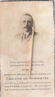 , Adel, Noblesse, Mielen, 1931, Messire, Gustave Lejeune De Schiervel - Devotion Images