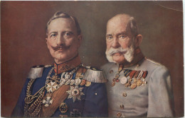Kaiser Wilhlem II Und Franz Josef - Familles Royales