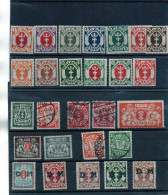 Petit Lot - Timbres  -  DANTZIG - - Used