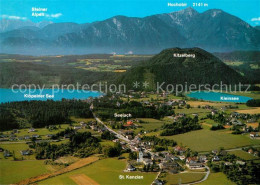 73341570 St Kanzian Klopeiner See Mit Kleinsee Kitzelberg Hochobir Steiner Alpen - Andere & Zonder Classificatie