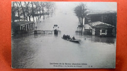 CPA (75) Crue De La Seine.1910. Porte D'Ivry, à La Barrière De L'Octroi.  (7A.682) - Überschwemmung 1910