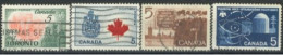 CANADA - 1964/67, STAMPS SET OF 4, USED. - Oblitérés